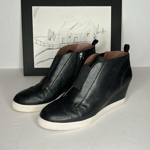 Linea Paolo Womens Felicia Wedge Heel Sneakers ...
